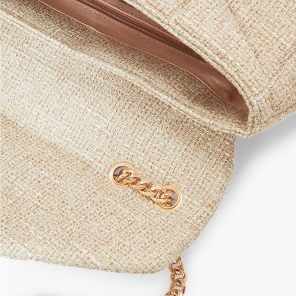 New with Tags: Convertible Chevron Crossbody with Gold Hardware - Picture 4 of 8